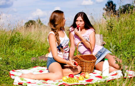 Web Young offers xxx pic gallery with Kaitlyn and Taissia Shanti in some playful lesbian action